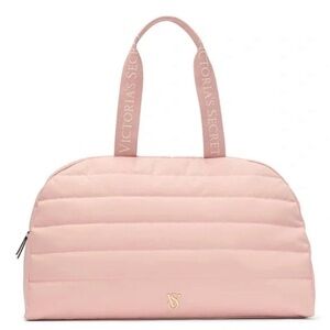 Victoria's Secret Pink Quilted Duffle Bag